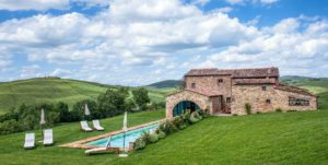 tuscan villa with pool