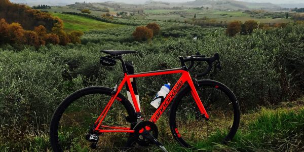 cycling in tuscany with cannondale
