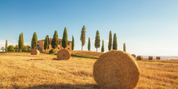 cycling in Tuscany pienza