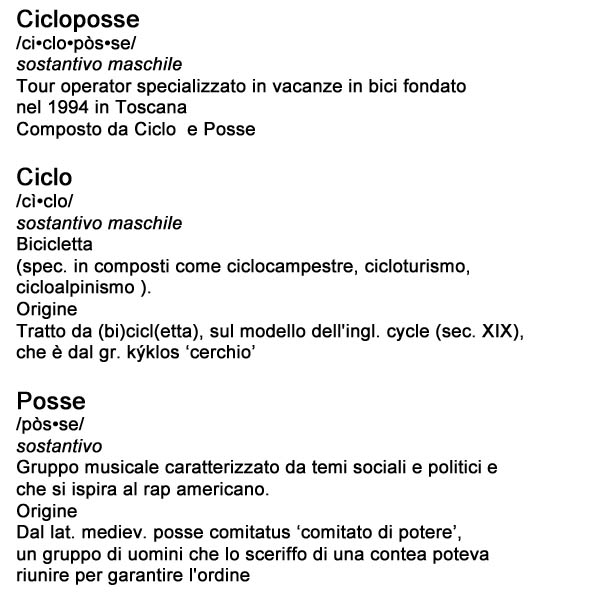 cicloposse meaning