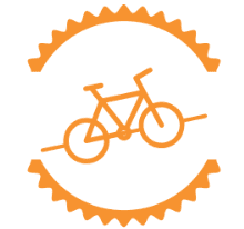 medium difficutl cycling icon